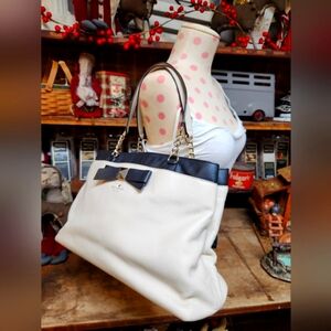 KATE SPADE HANCOCK PARK MARYANNE LEATHER TOTE  SHOULDER BAG